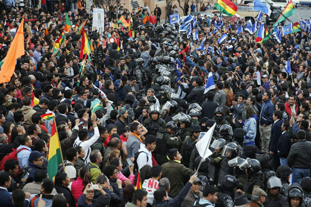 Evo Morales Hampir Menang Pemilu, Demonstrasi Pecah di Bolivia