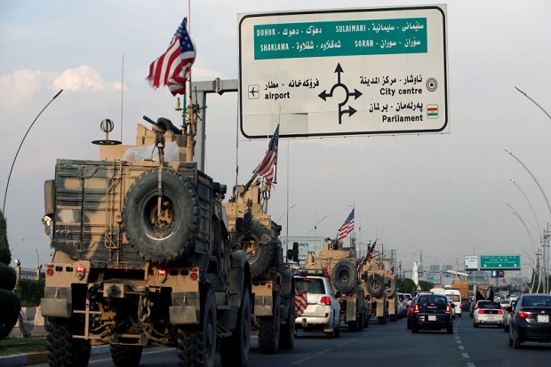 Baghdad Belum Beri Izin Penempatan Pasukan AS di Irak