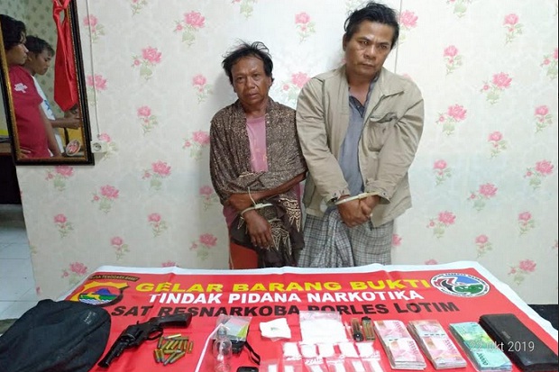 Modus Mancing Sambil Edarkan Sabu, 2 Kurir Narkoba di Lombok Diringkus