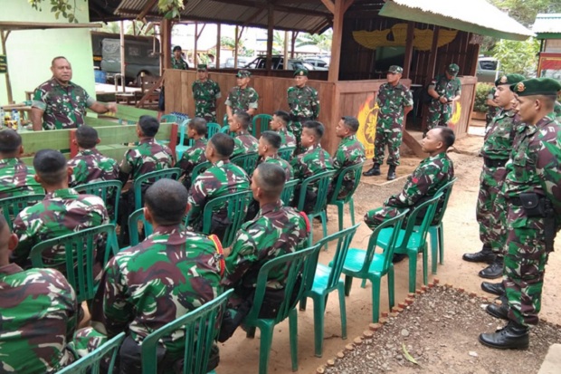Pasukan Raider 411 Diminta Antisipasi Kriminal Bersenjata di Perbatasan Papua-PNG