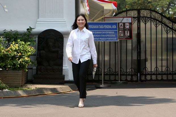 Usai Dilantik Jokowi, Angela Tanoesoedibjo Langsung Bekerja Hari Ini