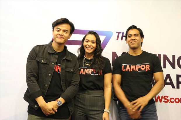 Dion Wiyoko dan Ardinia Wirasti Suka Cerita Urban Legend Lampor