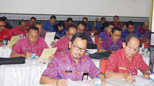 BKPSDM Buleleng Uji Potensi dan Kompetensi 41 Pejabat Administrator
