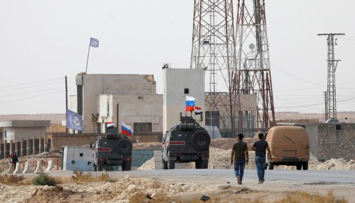 Semakin Banyak Polisi Militer Rusia Tiba di Suriah Utara