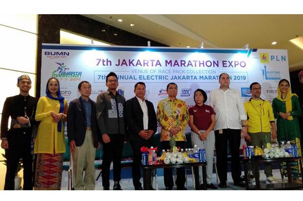 16.500 Pelari dari Dalam dan Luar Negeri Ikuti Jakarta Marathon 2019