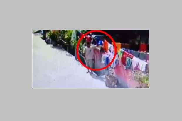 Terekam CCTV, Polisi Buru Pelaku Pencurian Celana Dalam di Belawan