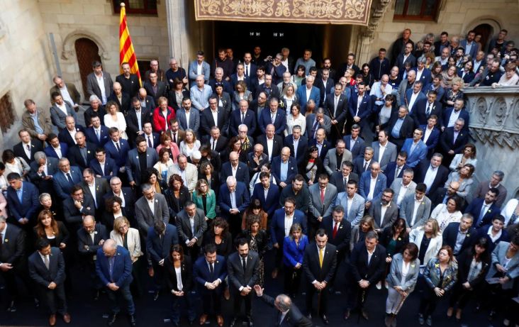 Seribu Walikota Catalonia Serukan Hak Tentukan Masa Depan Sendiri