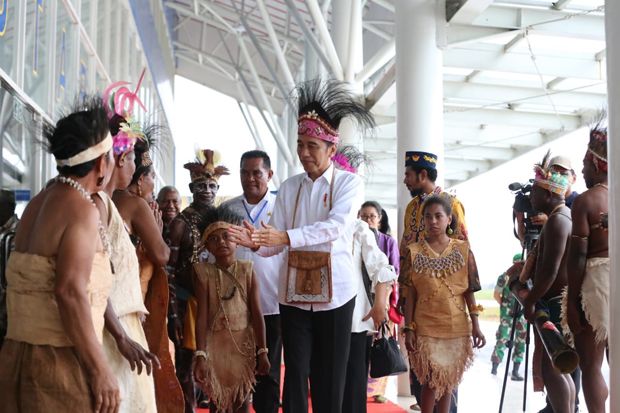 Mendagri Dampingi Kunjungan Kerja Presiden Jokowi di Papua Barat