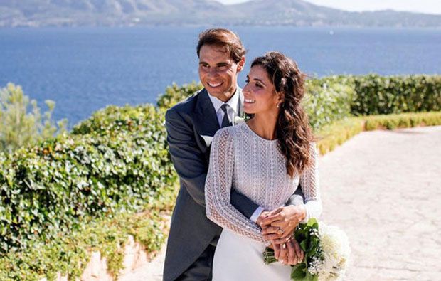 Potret Pernikahan Rafael Nadal dan Francisca Perello