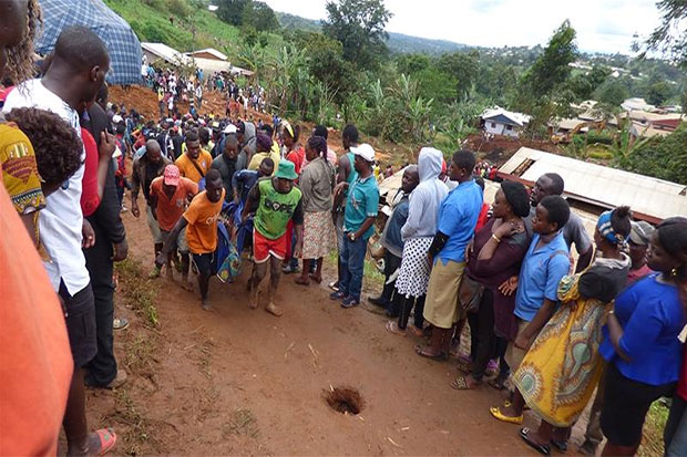 42 Tewas Akibat Tanah Longsor di Kamerun Barat