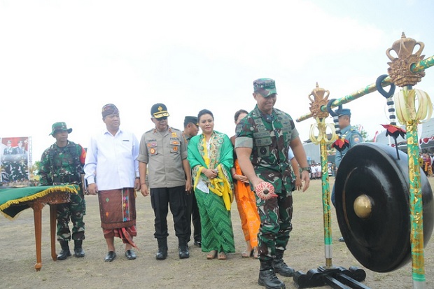Alokasikan Rp1,7 M untuk TMMD ke- 106, Jenderal TNI Andika Apresiasi Pemkab Tabanan