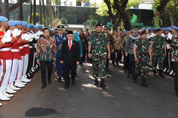 Kasum TNI Jelaskan Tugas Paspampres ke Wapres Maruf Amin