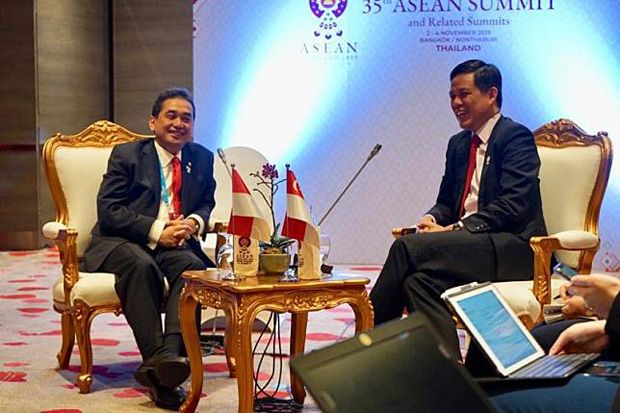 KTT ASEAN ke-35, Agus Tingkatkan Perdagangan dengan Singapura