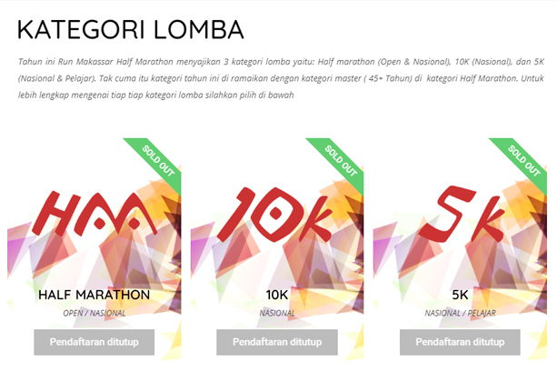 2.500 Pelari Siap Adu Kecepatan di Run Makassar Half Marathon