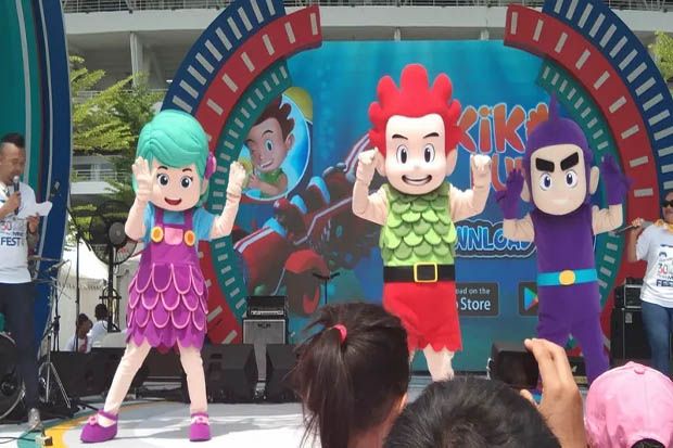 Spongebob Squarepants, Kiko, Upin & Ipin Meriahkan MNC Fest