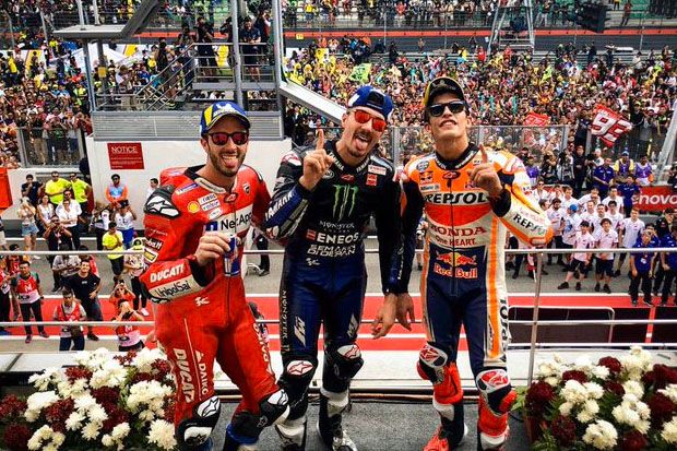 Klasemen Pembalap MotoGP 2019 Usai GP Malaysia