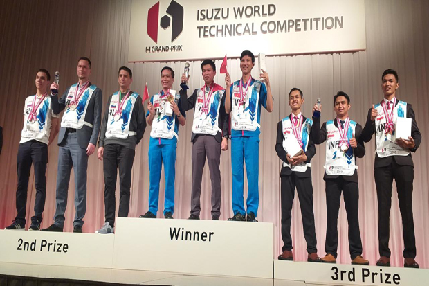Isuzu Indonesia Borong Juara Kontes Mekanik Dunia