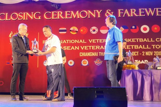 Buls ASABA Sabet Peringkat Tiga Kompetisi Basket Veteran ASEAN