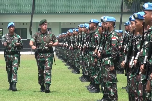Panglima Divisi 2 Kostrad Berangkatkan Pasukan Gerak Cepat TNI ke Kongo