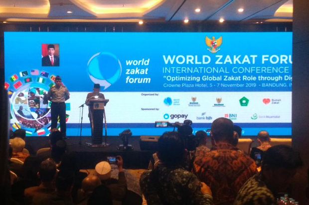 Maruf Amin Buka Konferensi Forum Zakat Dunia di Bandung