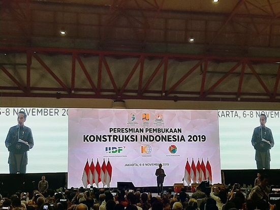 Buka Konstruksi Indonesia 2019, Jokowi Tekankan Alternatif Pendanaan Infrastruktur