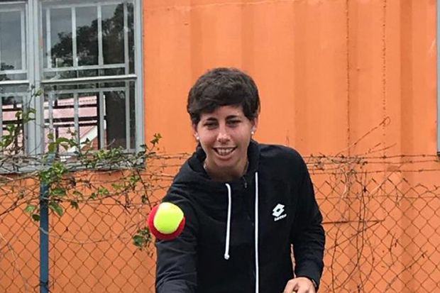 Carla Suarez Navarro Bantu Populerkan Tenis di Uganda