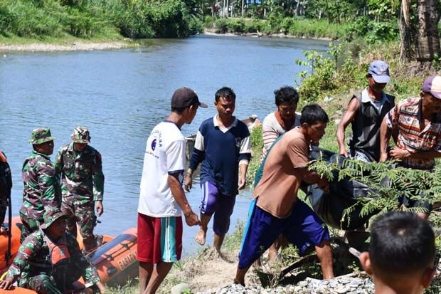 Korem Gorontalo Gelar Simulasi Evakuasi Korban Banjir Sungai Bolango