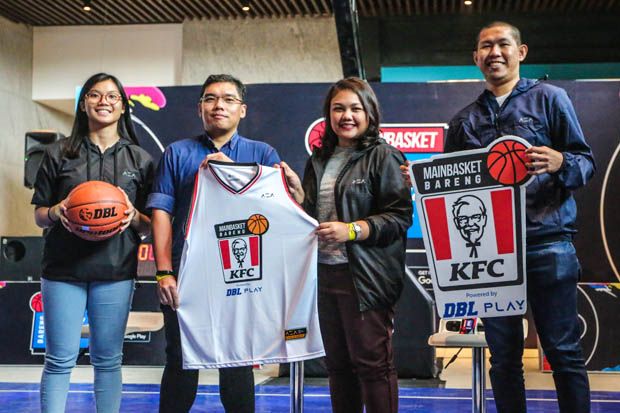 DBL Indonesia Gandeng KFC Geber 1.000 Pertandingan Basket 3x3