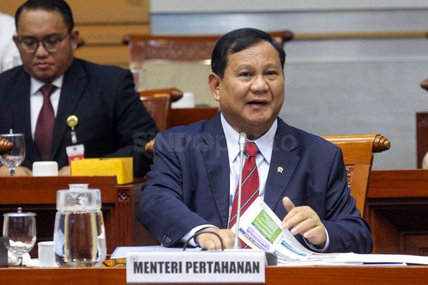 Rapat dengan Komisi I DPR, Prabowo Dipanggil Jenderal 08