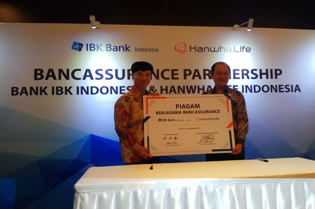 Hanwha Life dan Bank IBK Indonesia Jalin Kerja Sama Bancassurance