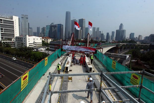 MURI: Jembatan Lengkung LRT Jabodebek Sebagai Jembatan Terpanjang di Indonesia