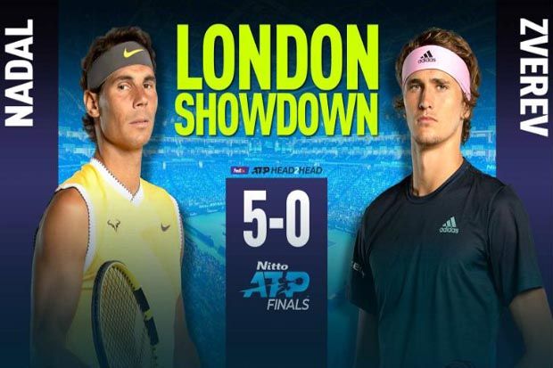 Rafael Nadal vs Alexander Zverev Pertaruhan Rangking No. 1 ATP
