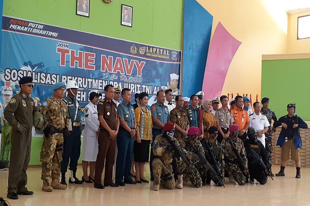 Pelajar di Maumere NTT Potensial Jadi Prajurit TNI AL