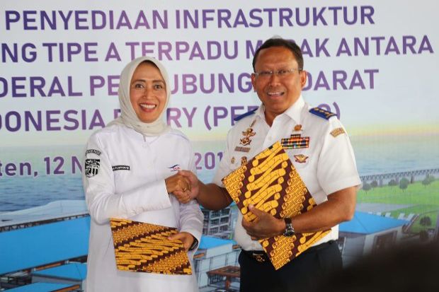Kemenhub-ASDP Indonesia Ferry Teken Kerja Sama Penyediaan Infrastruktur Terminal Merak
