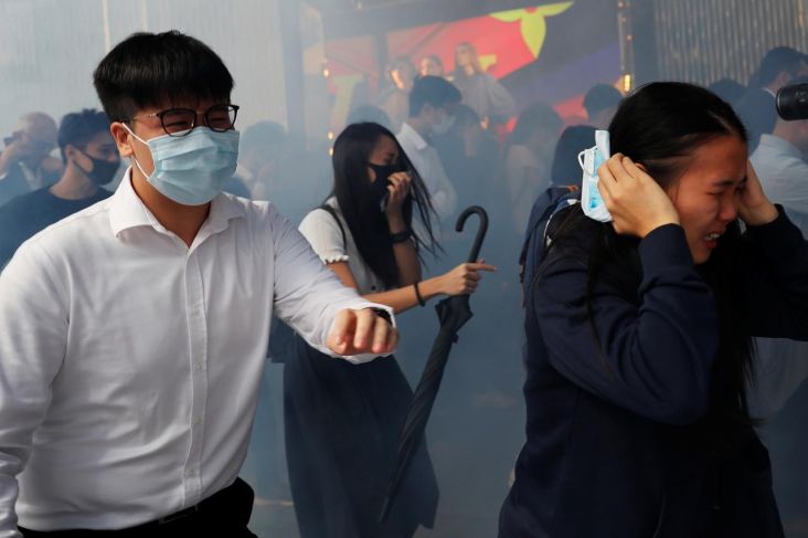 AS Kecam Kekerasan Terbaru di Hong Kong, Semua Harus Menahan Diri