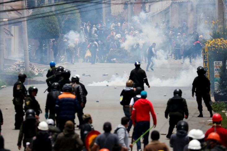 Ibu Kota Bolivia Dilanda Kerusuhan, Pendukung Morales Marah