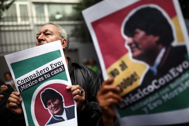 Morales Naik Pesawat ke Meksiko, Tinggalkan Bolivia yang Rusuh