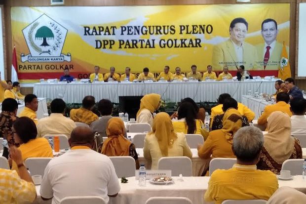 DPP Golkar Gelar Rapat Pleno Tertutup Bahas 3 Hal Penting