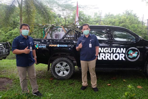 Dua Anak Usaha Pupuk Indonesia Bantu Program Rehabilitasi Orangutan