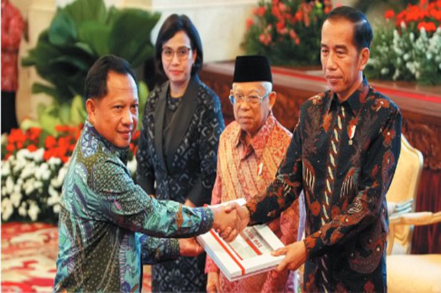 Serahkan DIPA, Presiden Jokowi Minta Utamakan Belanja Modal