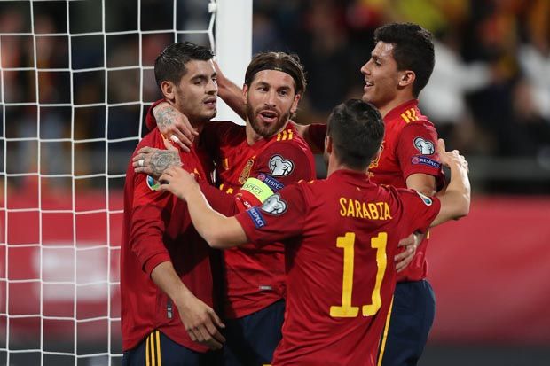 Spanyol Juara Grup, Swedia Pastikan Tiket Putaran Final Piala Eropa 2020