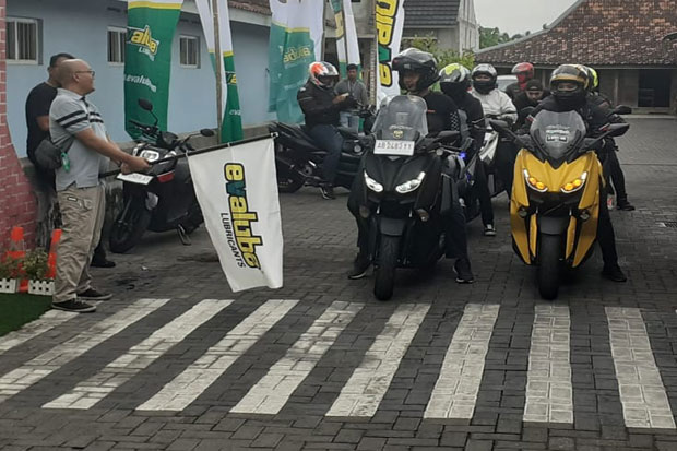 Rangkul Komunitas Motor, Evalube Gelar City Rally di Yogyakarta
