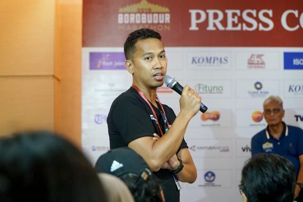 Pelari Borobudur Marathon, Ini Pesan Race Director : Waspada Cuaca, Jaga Hidrasi