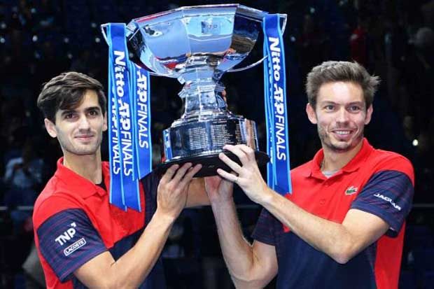 Hubert/Mahut Duet Prancis Pertama Juara Final ATP sejak 14 Tahun