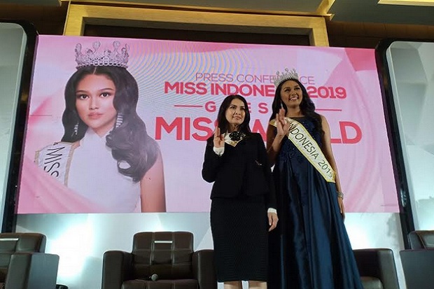Ini Pesan Liliana Tanoesoedibjo untuk Princess Megonondo di Miss World 2019