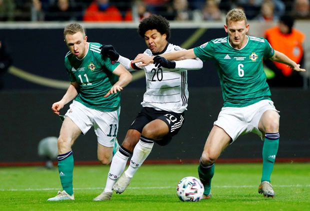 Hat-trick Serge Gnabry Warnai Kemenangan Jerman atas Irlandia Utara