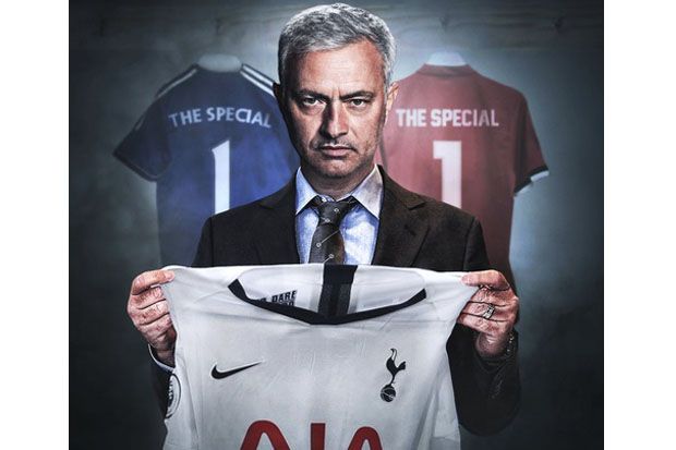 Tottenham Hotspur Resmi Tunjuk Jose Mourinho Jadi Pelatih Baru