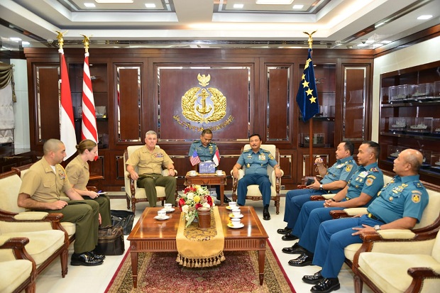 Korps Marinir dan US Marine Jalin Kerja Sama Militer di Indo Pasifik