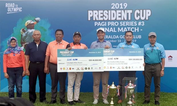 Elki Kow Kampiun Turnamen Golf President Cup 2019