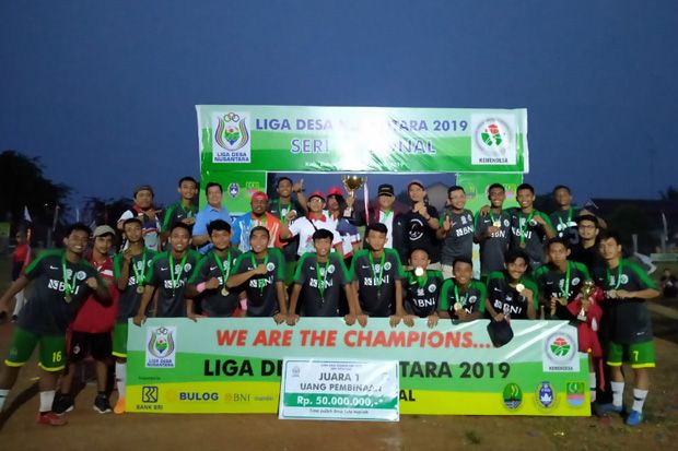 Membanggakan! Sumsel Juara Liga Desa Nusantara Seri Nasional 2019